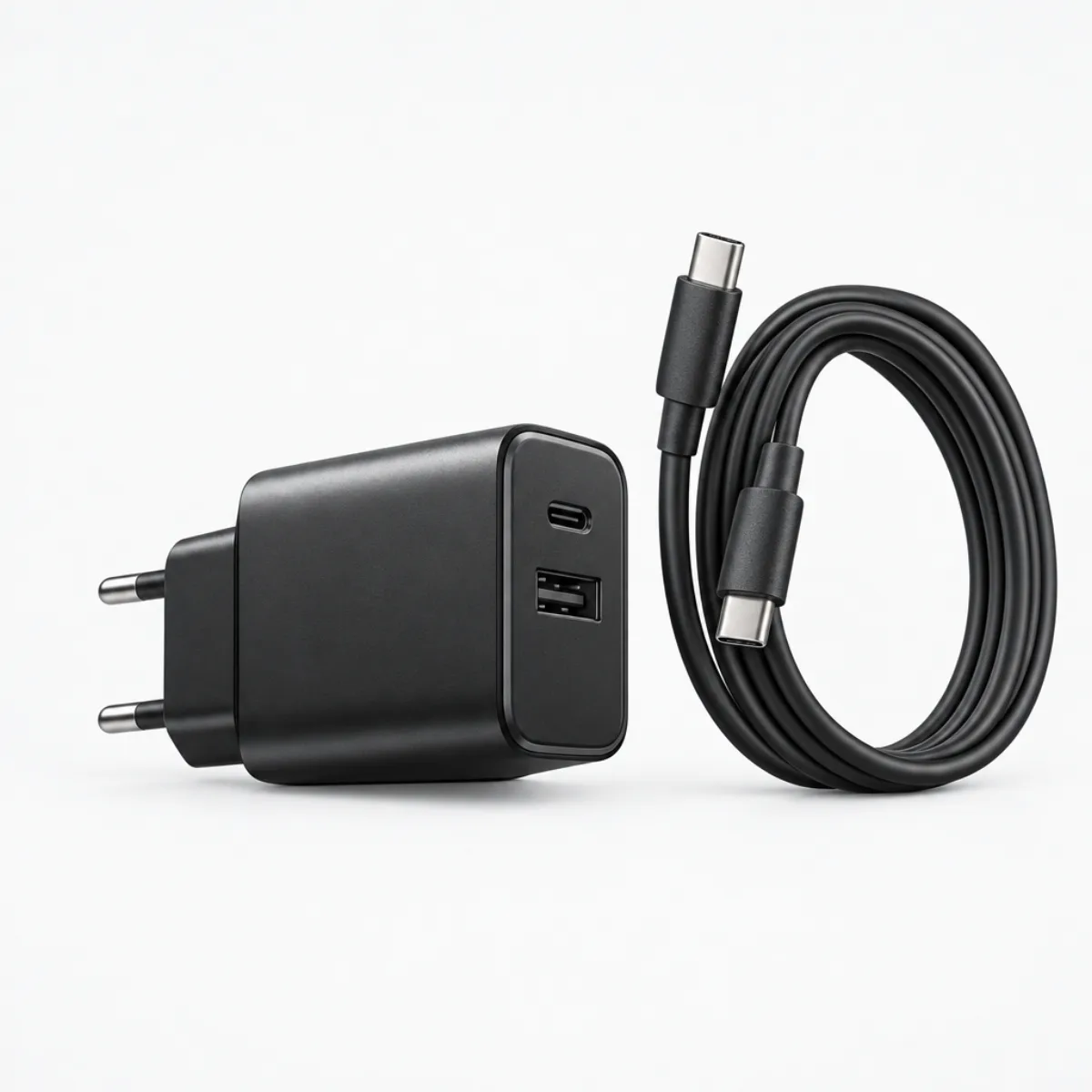 Φορτιστής 22,5W Awei PD85I με 2 θύρες και καλώδιο iPhone