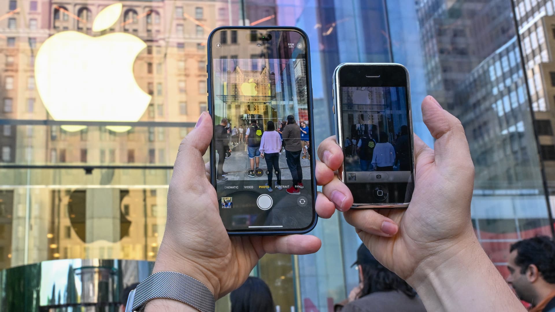 iPhones in our lives