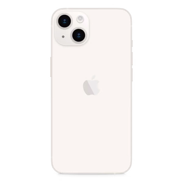 iphone 14 starlight back side
