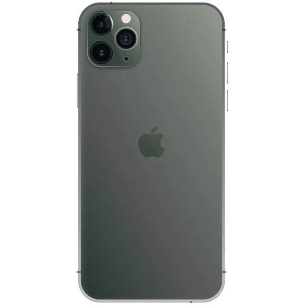 iPhone 11 pro max midnight green back side