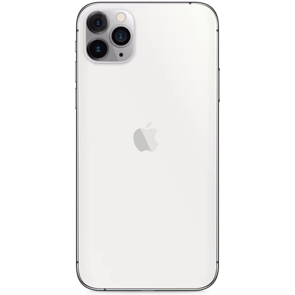 iPhone 11 pro max silver back side