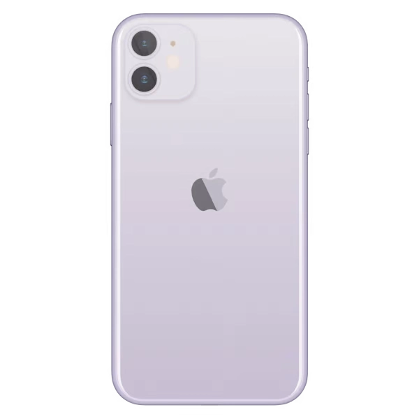 iPhone 11 purple back side