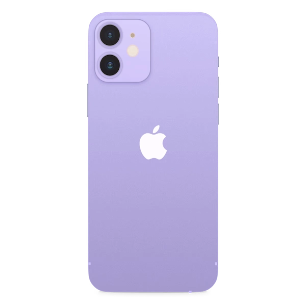 iPhone 12 purple back side