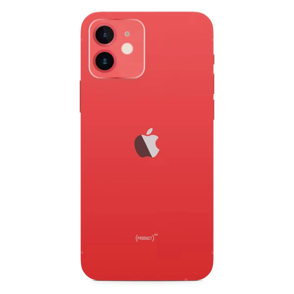 iPhone 12 red back side