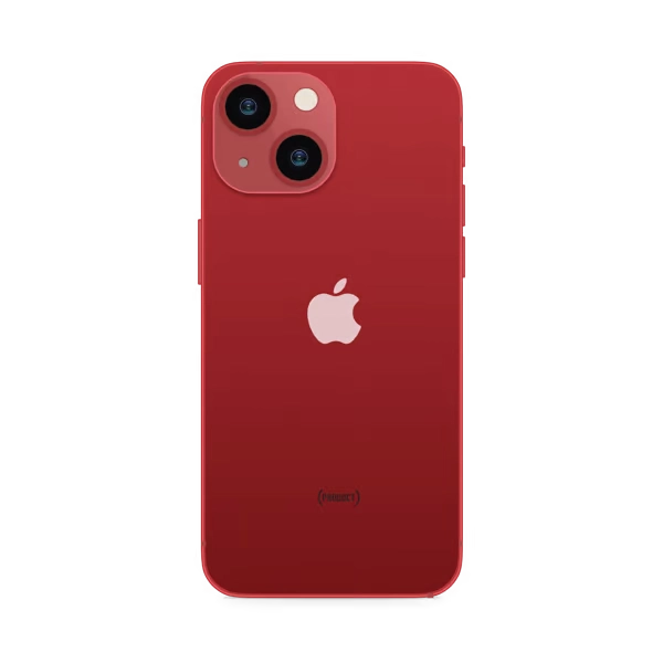iphone 13 mini red back side