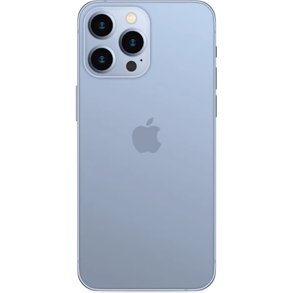 iphone 13 pro max sierra blue back side