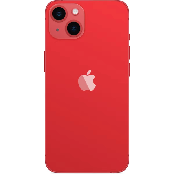iphone 14 plus red back side
