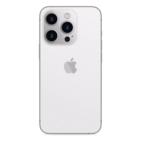 iphone 14 Pro silver back side