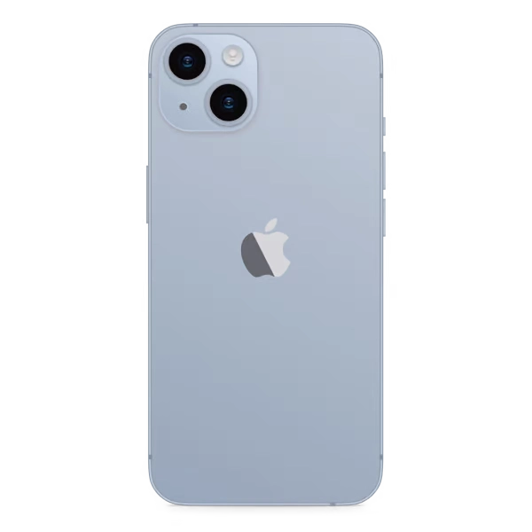 iphone 14 blue back side