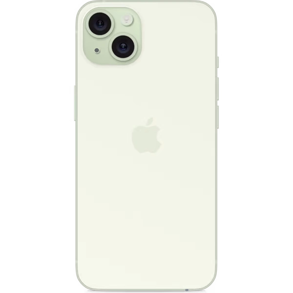 iPhone 15 plus green back side