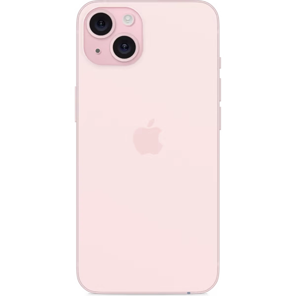 iPhone 15 plus pink back side